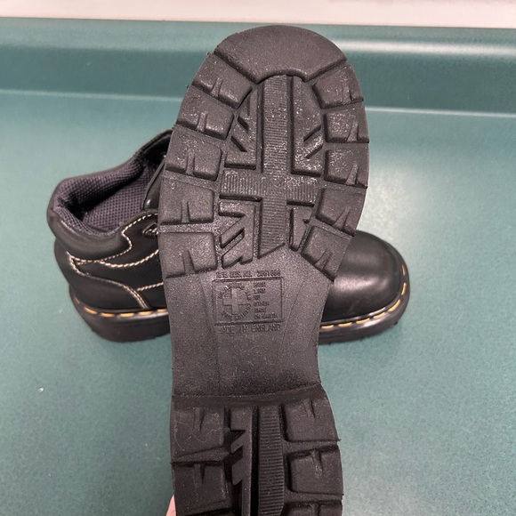 Dr. Martens Black and Tan Lace Up Boots - Picture 6 of 10